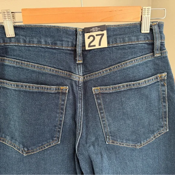 Women’s GAP WIDE LEG Blue Jeans - Picture 6 of 6